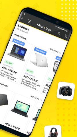 Microless — выгодные покупки для Android — скриншот 3