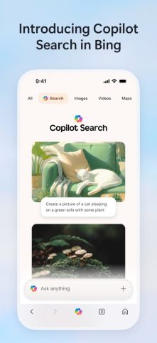 Microsoft Bing Search для iOS — скриншот 3