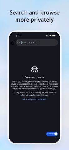 Microsoft Bing Search для iOS — скриншот 5