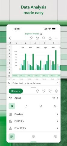Microsoft Excel для iOS — скриншот 2