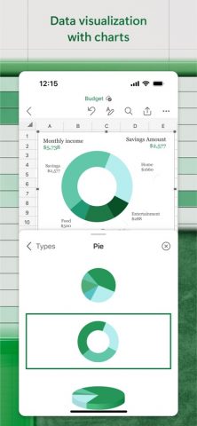 Microsoft Excel для iOS — скриншот 4