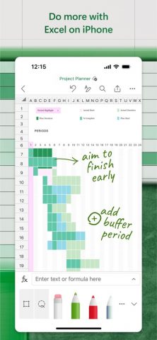 Microsoft Excel для iOS — скриншот 5