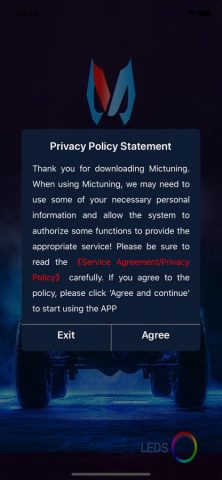 Mictuning для iOS — скриншот 1