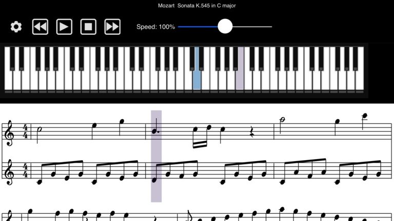 Midi Sheet Music для iOS — скриншот 1
