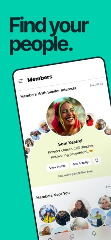 Mighty Networks для iOS — скриншот 1