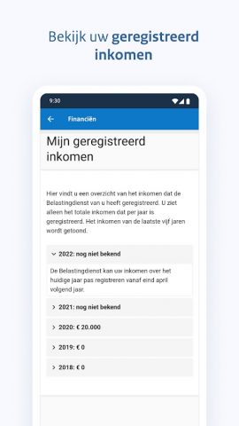 MijnGegevens для Android — скриншот 4