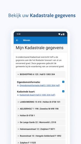 MijnGegevens для Android — скриншот 5