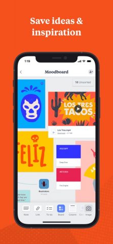 Milanote для iOS — скриншот 3