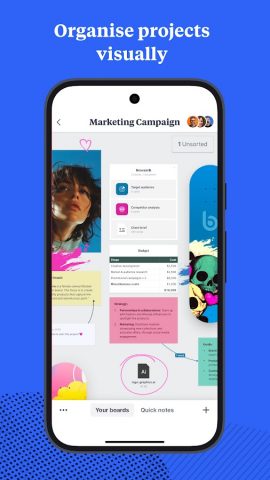 Milanote для Android — скриншот 3