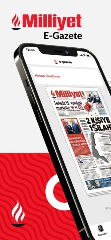Milliyet E-Gazete для iOS — скриншот 1