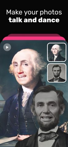 Mimic — AI Photo Face Animator для iOS — скриншот 2