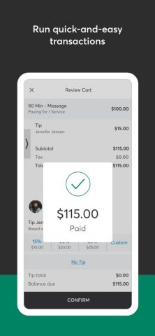 Mindbody Business для iOS — скриншот 4