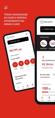 Minha Claro для iOS — скриншот 1