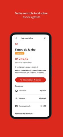 Minha Claro для iOS — скриншот 4