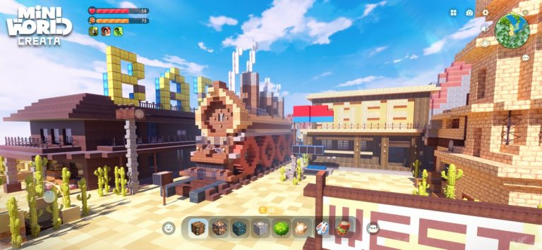 Mini World: CREATA для iOS — скриншот 3