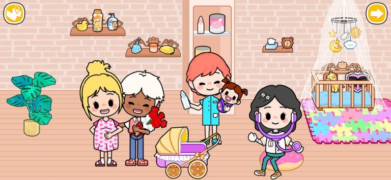 Mini World Life Pregnant Games для iOS — скриншот 4