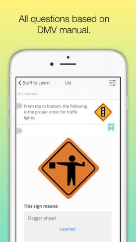 Minnesota DMV — MN Permit test для iOS — скриншот 4