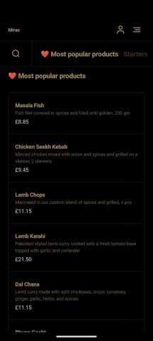 Miras для Android — скриншот 3