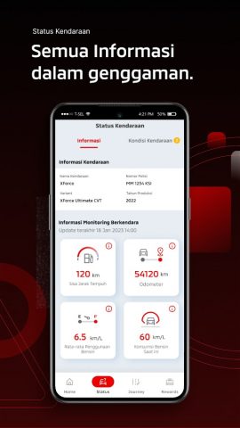 Mitsubishi Connect ID для Android — скриншот 2