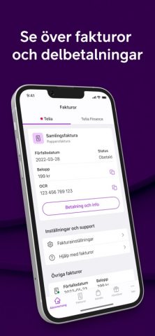 Mitt Telia для iOS — скриншот 5