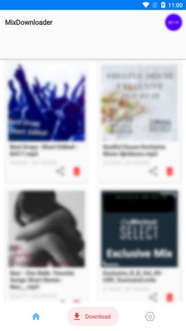 MixDownloader — Save Mp3 Mix для Android — скриншот 3