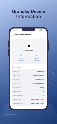 Mobile Device Manager Plus для iOS — скриншот 4