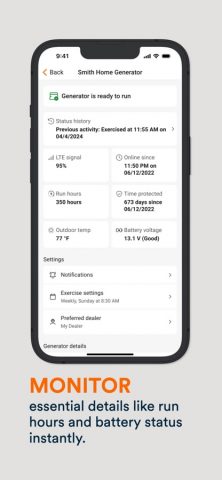 Mobile Link for Generators для iOS — скриншот 2