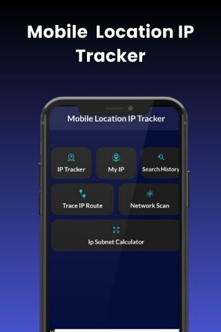 Mobile Location & IP Tracker для Android — скриншот 1