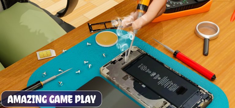 Mobile Repair Store Simulation — скриншот 1