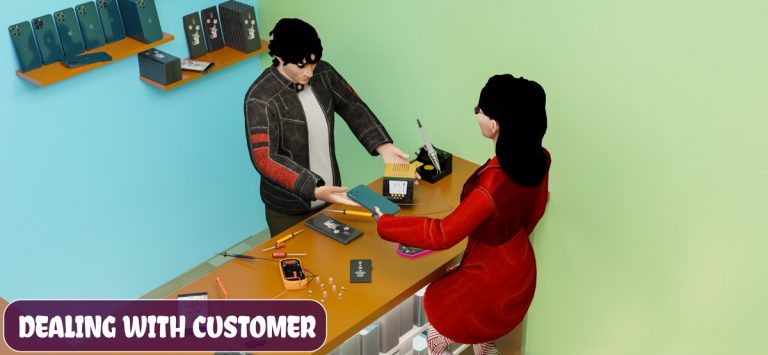 Mobile Repair Store Simulation — скриншот 2