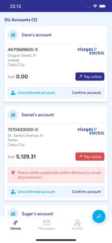 MobileAP — AboitizPower для iOS — скриншот 2