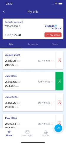MobileAP — AboitizPower для iOS — скриншот 3