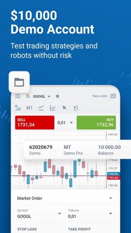 MobileTrader: Online Trading для Android — скриншот 4