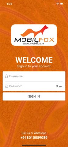 Mobilfox для iOS — скриншот 1