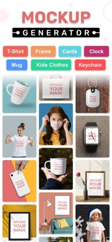 Mockup Creator, Tshirt Design для iOS — скриншот 1