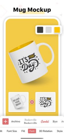 Mockup Creator, Tshirt Design для iOS — скриншот 5