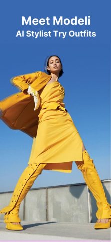 Modeli: AI Stylist Try Outfits для iOS — скриншот 1