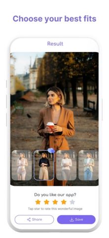 Modeli: AI Stylist Try Outfits для iOS — скриншот 5