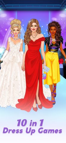 Модницы: Игры Одевалки Девочек для iOS — скриншот 1