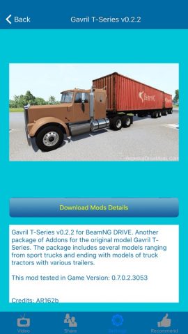 Mods for BeamNG Drive для iOS — скриншот 5