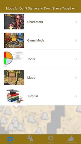 Mods for Don’t Starve and Don’t Starve Together для iOS — скриншот 1