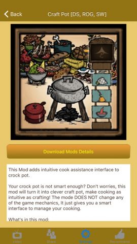 Mods for Don’t Starve and Don’t Starve Together для iOS — скриншот 4