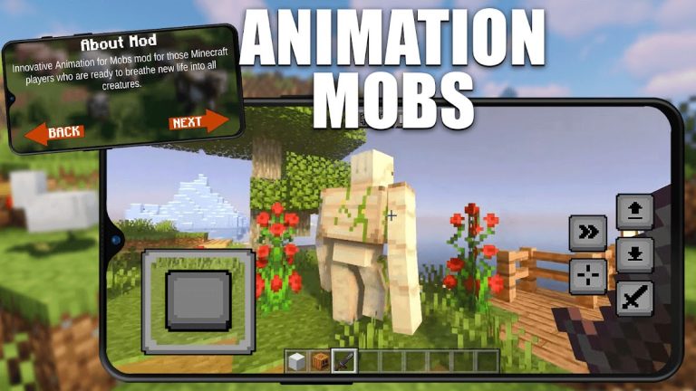 Моды Мобы Анимации Minecraft для Android — скриншот 2
