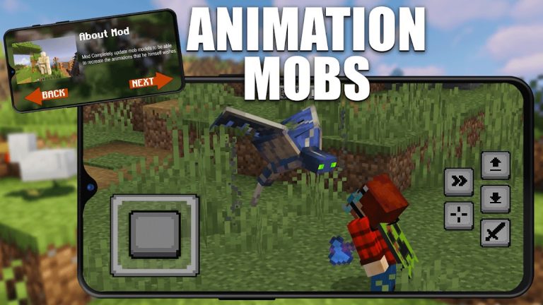 Моды Мобы Анимации Minecraft для Android — скриншот 3