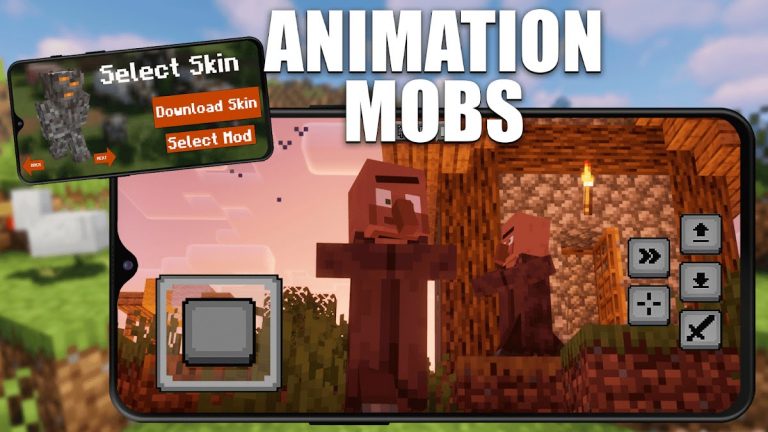 Моды Мобы Анимации Minecraft для Android — скриншот 5