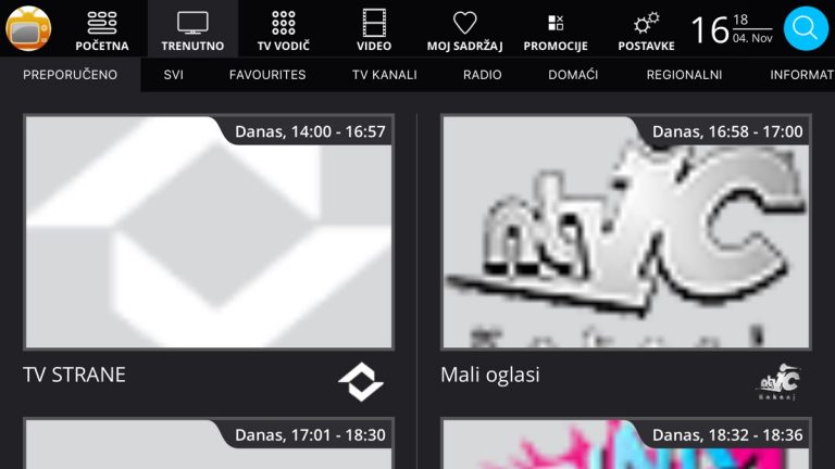 MojaTV — BH Telecom для iOS — скриншот 2