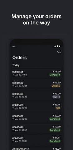 Mollie для Android — скриншот 5