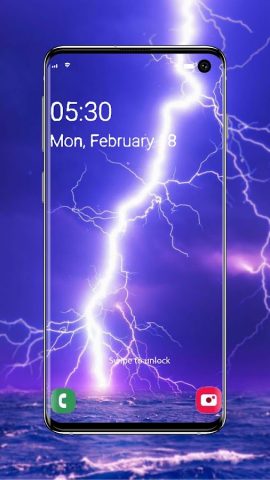 Молния Обои для Android — скриншот 3
