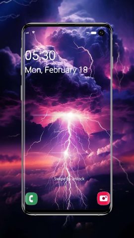 Молния Обои для Android — скриншот 5