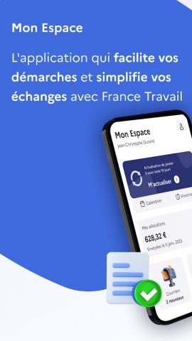 Mon Espace France Travail для Android — скриншот 1